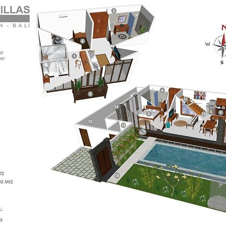 3Br Villa Erja - Minggu Villas Керобокан Экстерьер фото